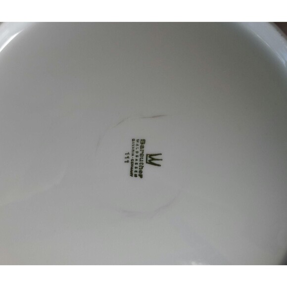 Vintage Bareuther Waldsassen Bavaria Germany Serving Platter | Cottage Core - Picture 4 of 5